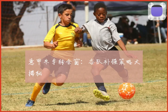 意甲冬季转会窗：各队补强策略大揭秘