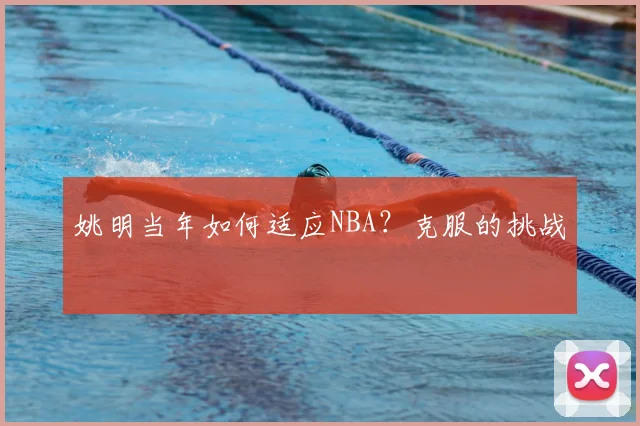 姚明当年如何适应NBA？克服的挑战